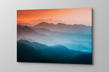 Obraz Úsvit medzi stromami 1869